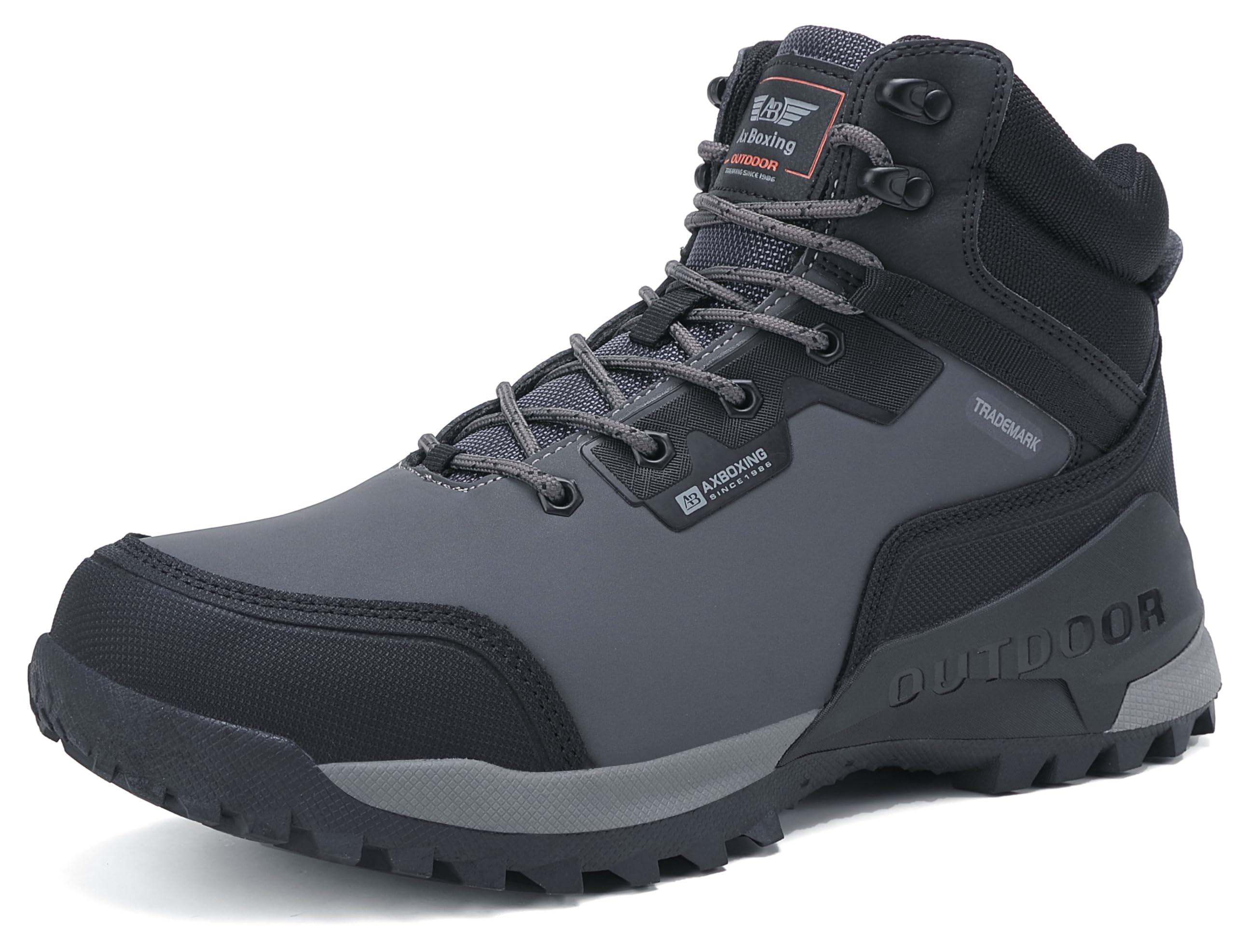 ARRIGO BELLO Winterschuhe Herren Winterstiefel Schneestiefel Warm Gefütterte Stiefelette Arbeitsschuhe Arbeitsstiefel Wandern Arbeiten 41-46