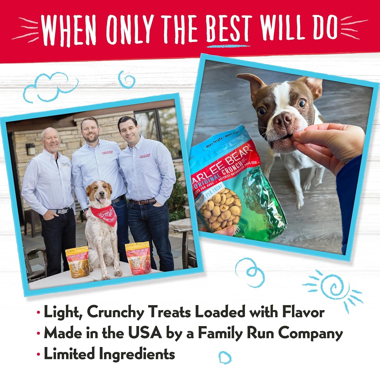 Charlee Bearoriginal Crunch Beef Liver Dog Treats 16 Oz