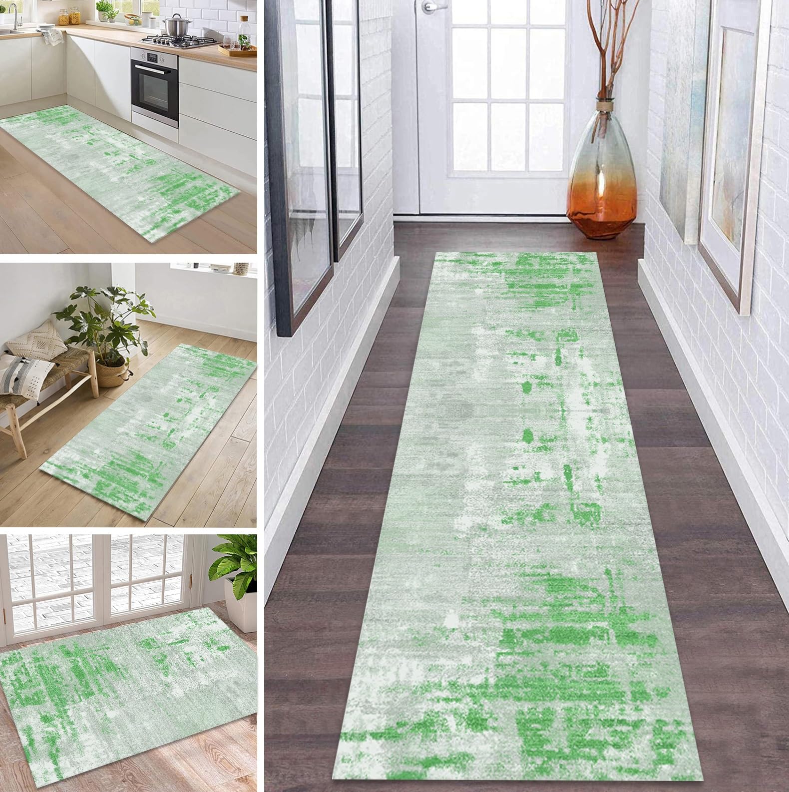 Tapis de cuisine antidérapant pour éviter les glissades sur carrelage
