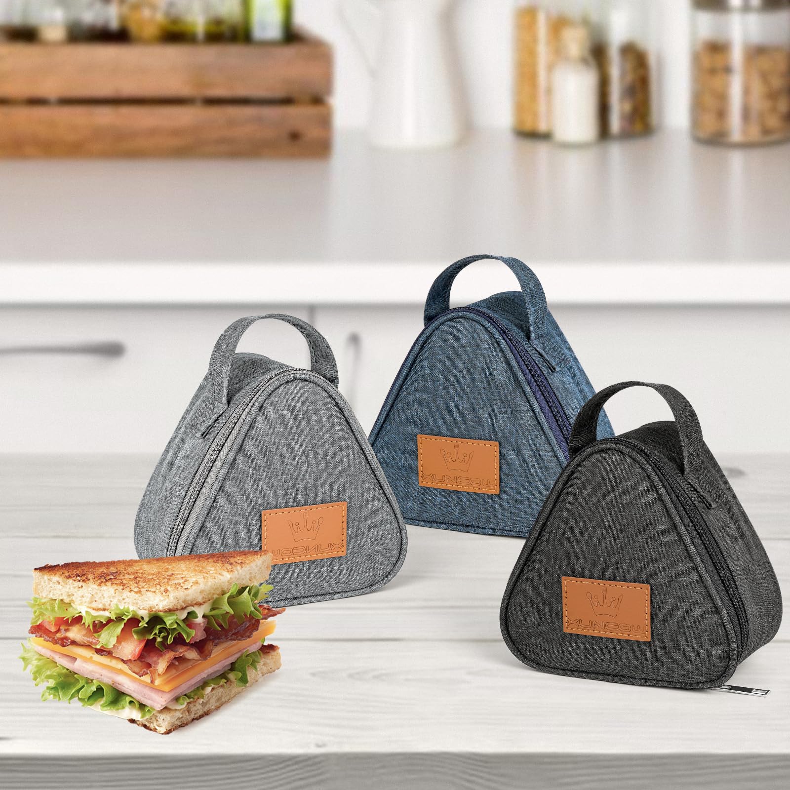 state bags mini rodgers snack pack in strawberry check at Little, image size:1600x1600