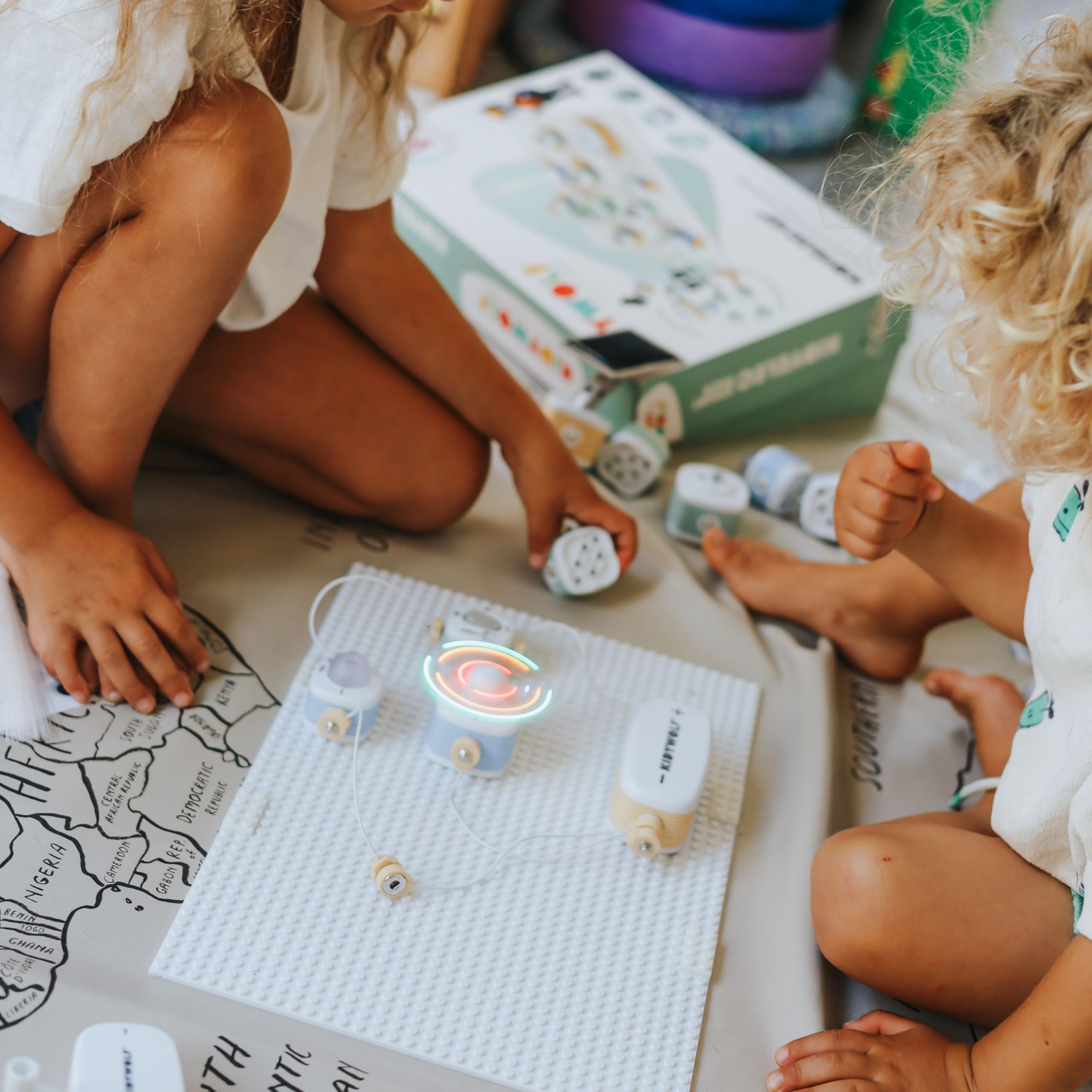 Kidyelec Expert Kit Électronique Avancé STEM 18 Blocs dès 8 Ans