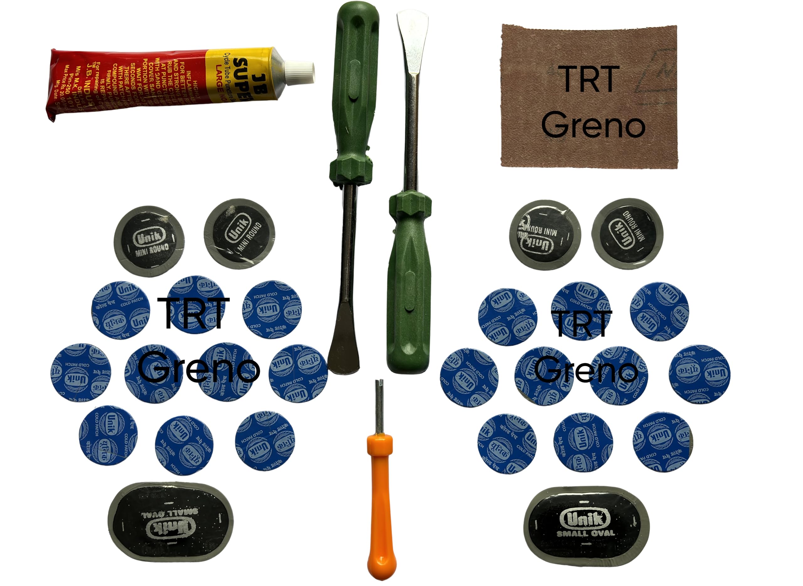 Emergency Cycle/Rickshaw Tube Puncture Repair kit with Essential Tools | Quick Repair Solution-image-41