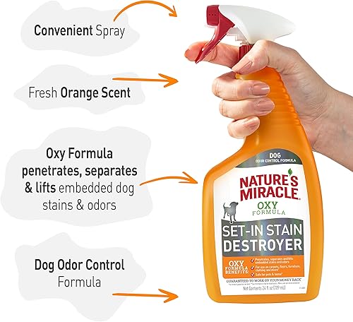 Miniatura 6 de Nature's Miracle Destoyer de manchas de Oxy para perros