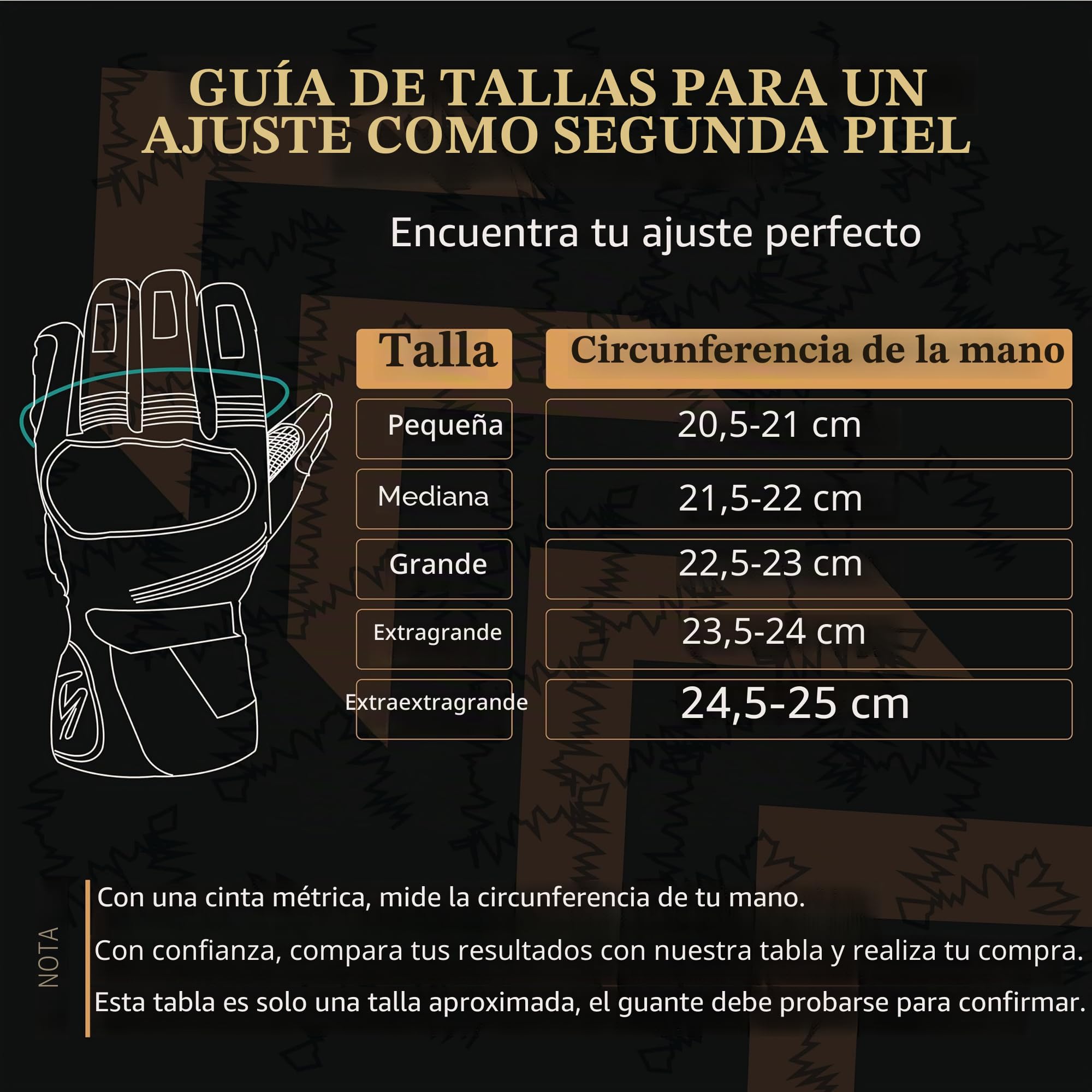 Guantes de Moto de Invierno de Cuero Premium, Impermeables, Guantes de Motocicleta de Invierno, Resistentes al Viento, Pantalla táctil, Guantes cálidos Nudillos Duros