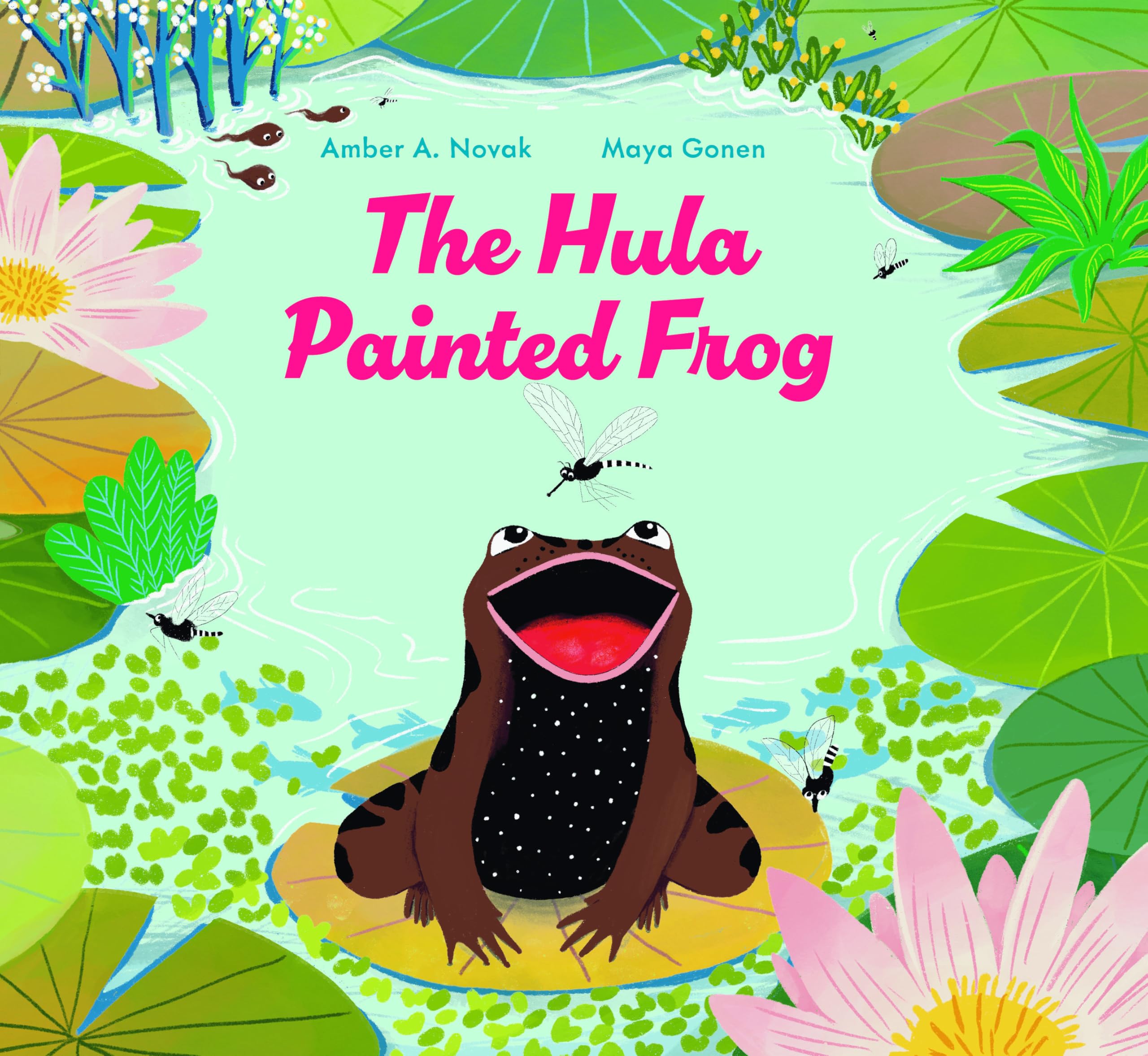 The Hula Painted Frog