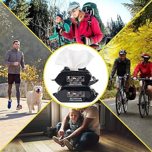 Miniatura 7 de Toallitas limpiadoras de zapatos, desechables de limpieza rápida para eliminar la suciedad, las manchas y viajar portátil (1 paquete 30 piezas),