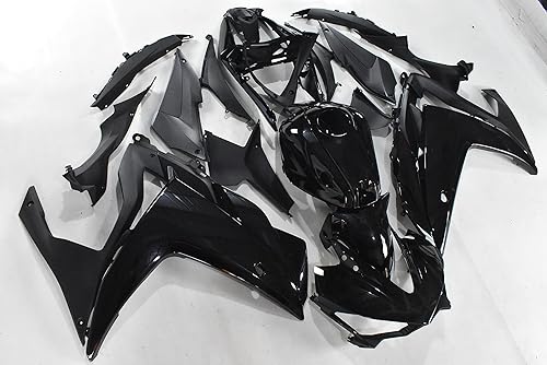 Miniatura 3 de NF - Carenado negro brillante para Yamaha R25 2015-2017 y R3 2014-2018 moldeado por inyección de plástico ABS nuevo carrocería SP01