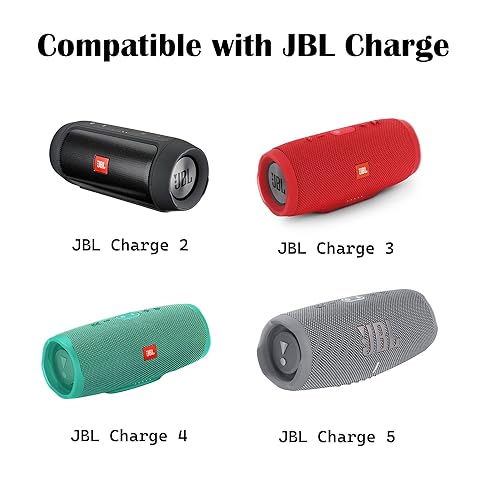 ienza Universal Multi-Type USB Charge Cable Wire with USB C & Micro Compatible with JBL Charge, Flip, Pulse, Go, Clip, Micro II, Trip, Speakers and