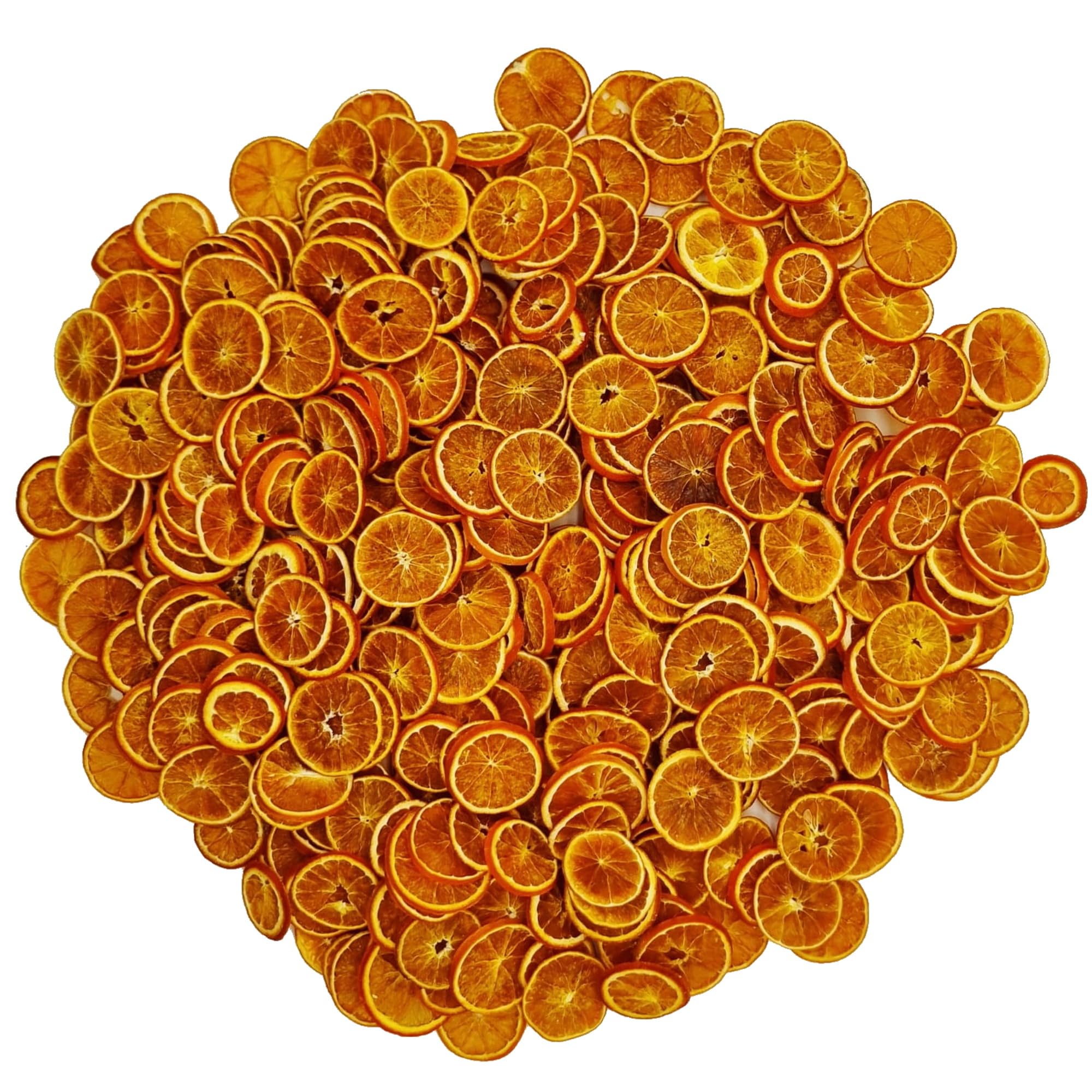 Rainbow Eco Play Orange Slices for Arts and Crafts, approx 250pcs, Christmas Decorations, Wreath Decoration, Dried Fruit for Crafting, Craft Flowers, Decorative, Vase, Home Décor – 1kg — image 1