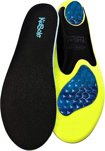 Miniatura 2 de KidSole Cosmic Comfort - Plantilla para niños con soporte de arco reforzado suave y fuerte. Perfil delgado y fuerte soporte con parte superior suave