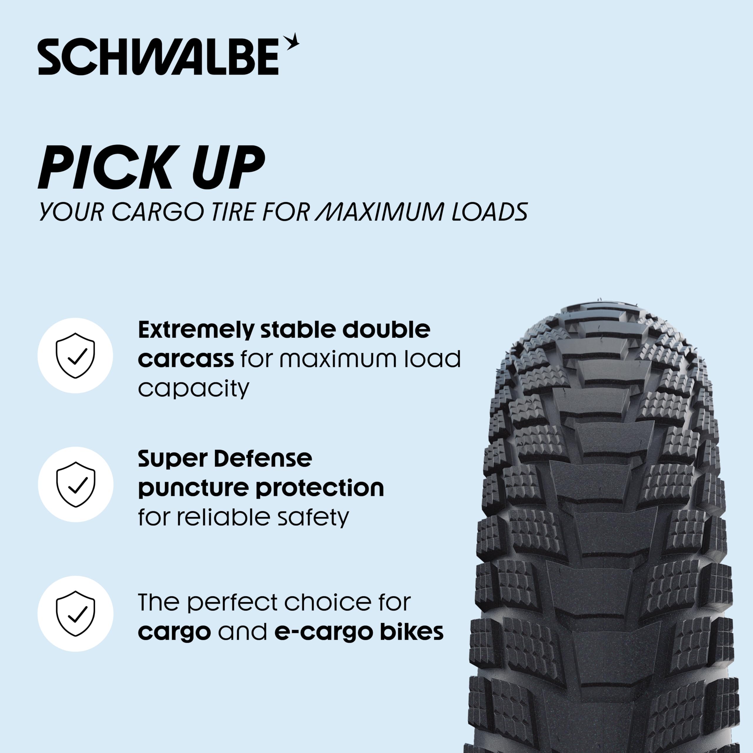 Amazon | SCHWALBE ピックアップパーフ スーパーディフェンス ツイン