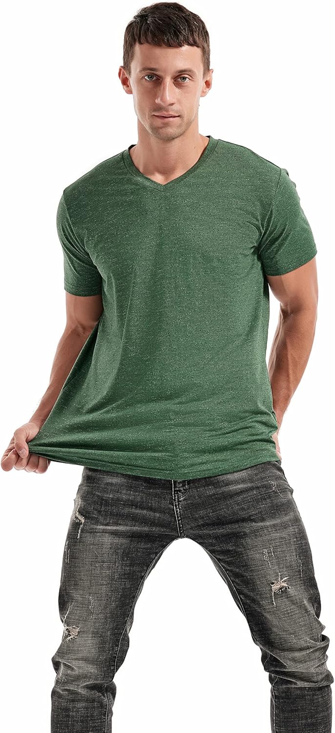 Stylish Fitted Stretch Tees for Men