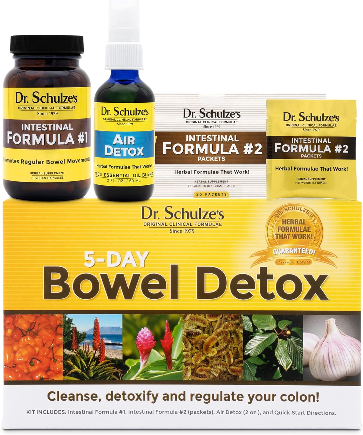 Dr. Schulze's 5Day Bowel Detox Herbal Colon Cleanse