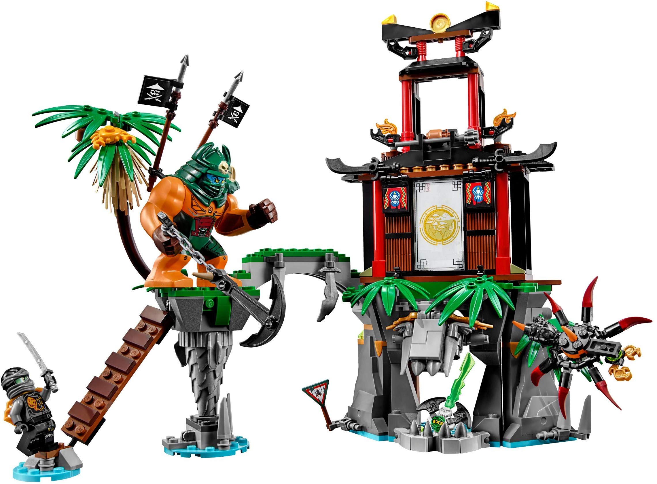 Amazon.co.jp: レゴ ニンジャゴー 離れ小島 ティガー島 70604 : おもちゃ