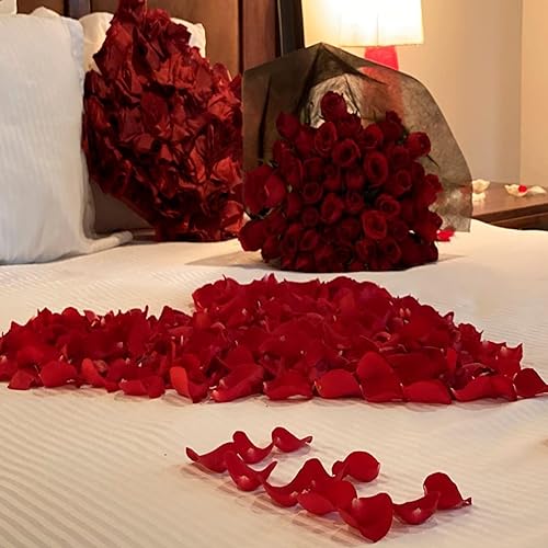 Miniatura 9 de Juego de globos de fiesta para el día de San Valentín (50 unidades) (1000 unidades), globos de papel de aluminio rojo en forma de corazón de 18