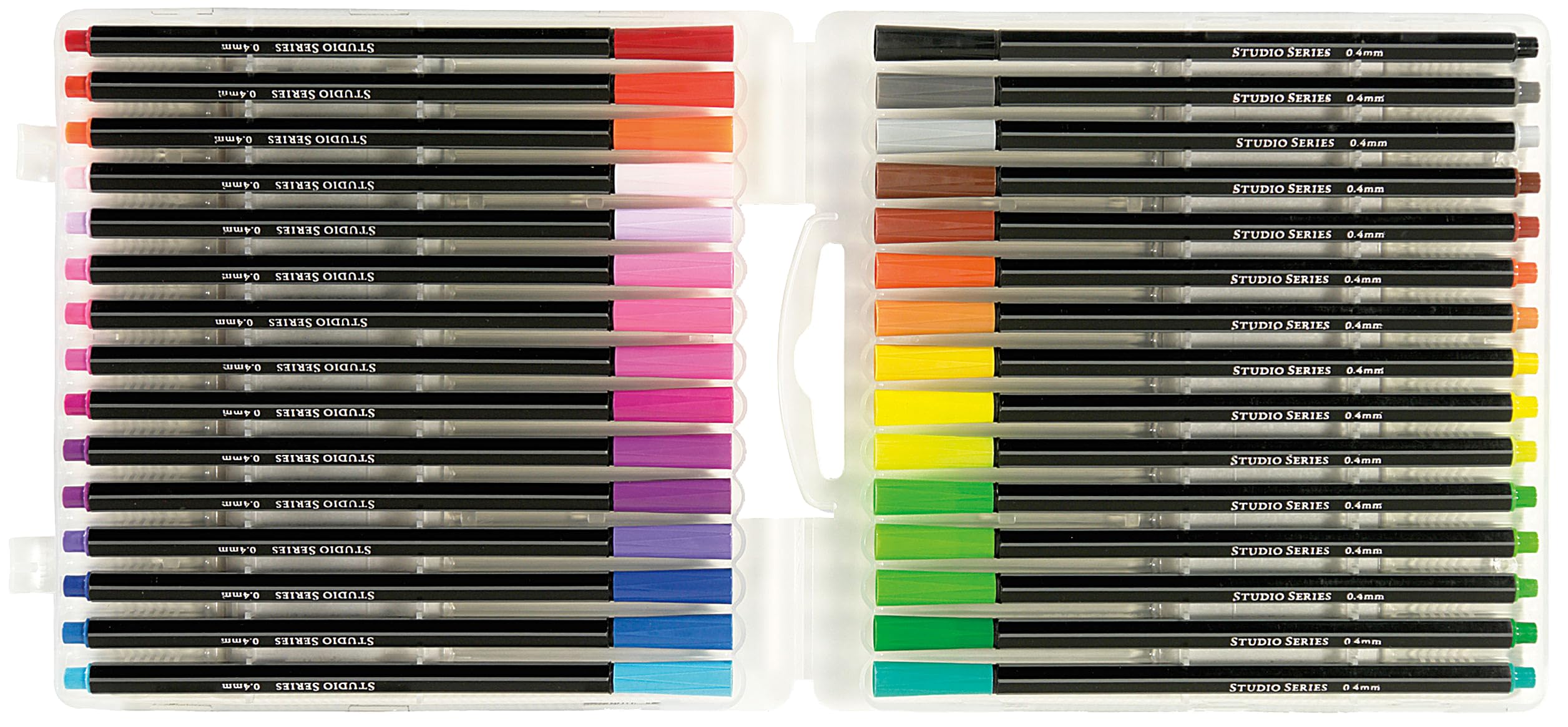 Studio Series Fine-Line Marker Set (30 vibrant colors, 0.4mm tips) (Perfect for Art Projects, Bullet Journaling, Coloring, and More) - Image 2