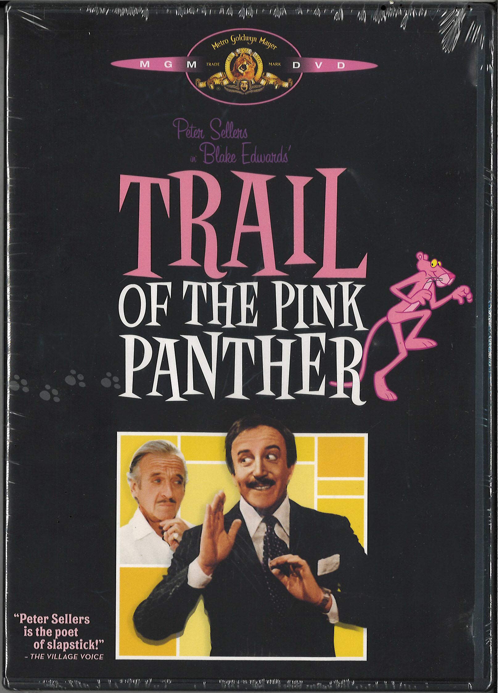 DVD Trail of the Pink Panther importado de Reino Unido para coleccionistas de cine