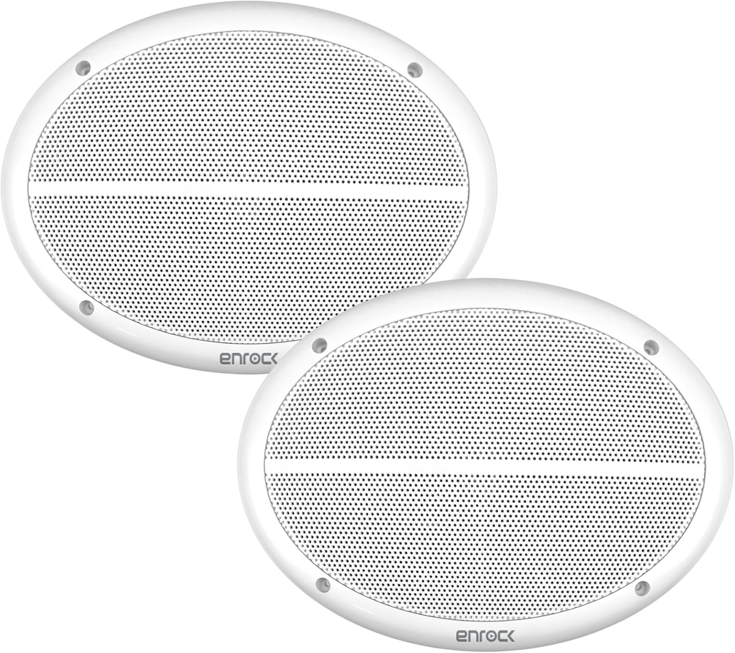 Exсluѕіvе Dіѕсоunt 60% Prісе Enrock Marine EM692W White 2-Way 6x9 Inch Weather Resistant Full Range Speakers 250 Watts Peak (Pair)