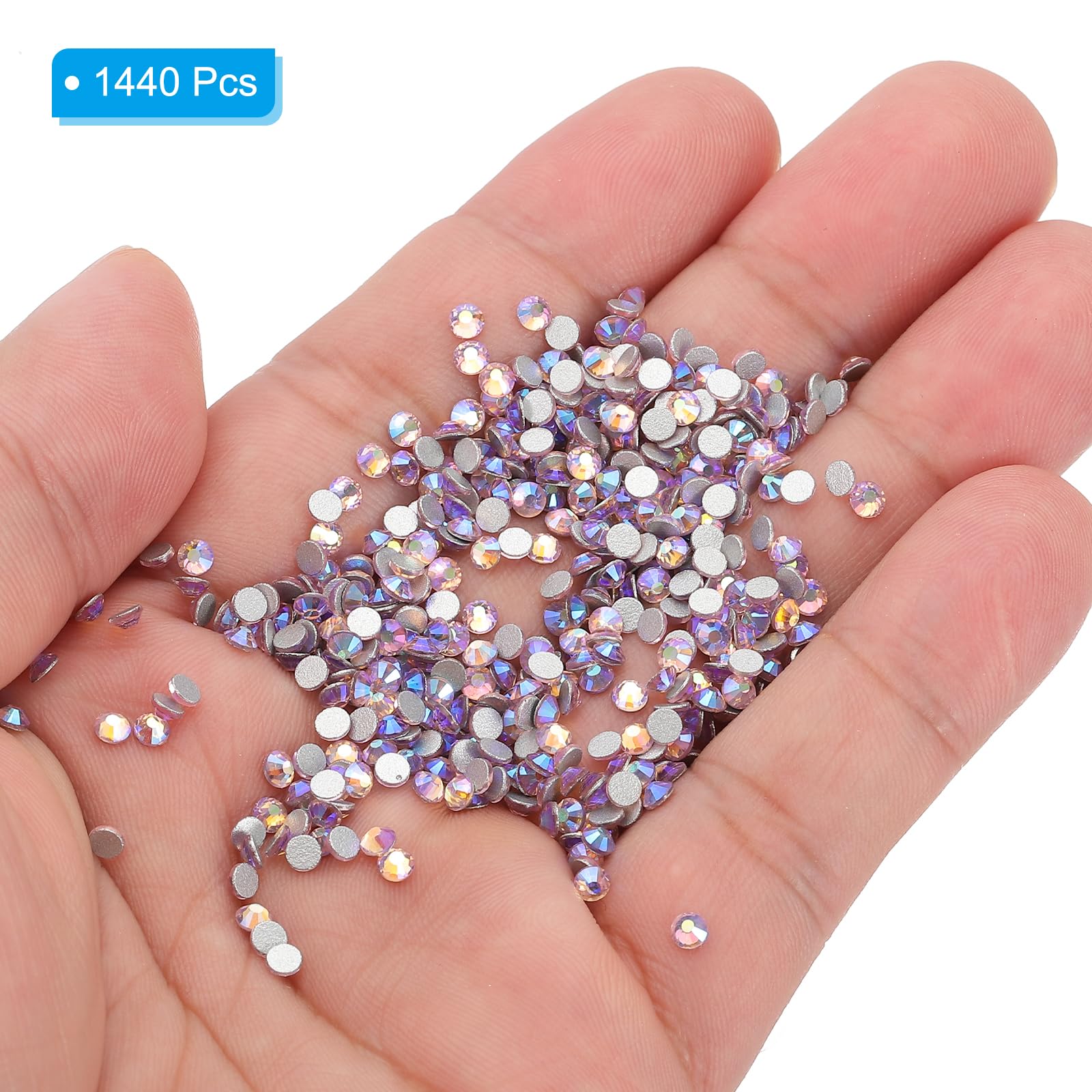 PATIKIL SS10/1440Pcs Glass Diamante Rhinestone - Image 4