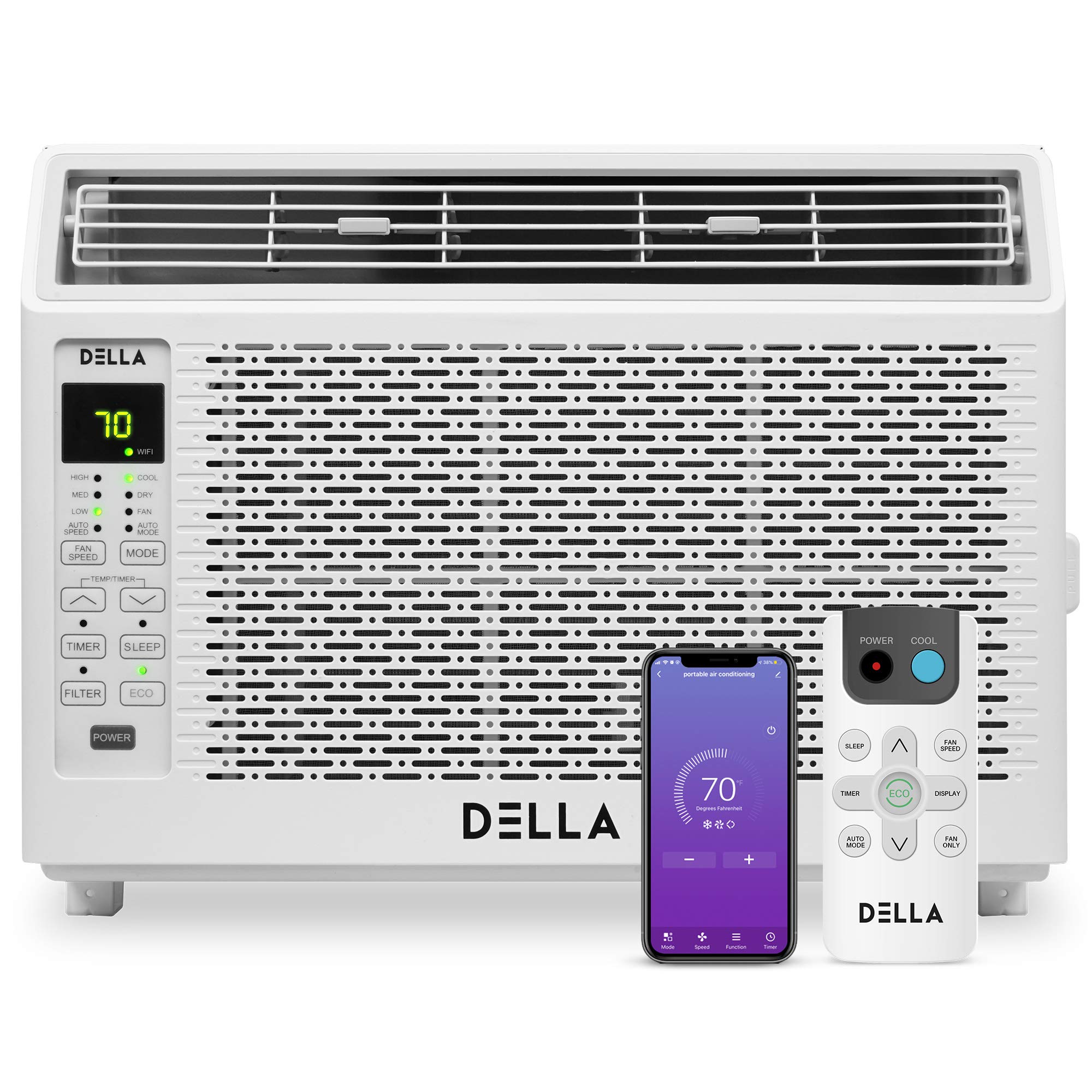Buy DELLA 6000 BTU 115V/60Hz Energy Saving Window Air Conditioner