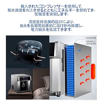「値下しました」　【新品未開封】小型製氷機 (12kg/24h ) Amazon.co.jp: 富士倉 小型 製氷機 FIC-01 : 産業・研究開発用品
