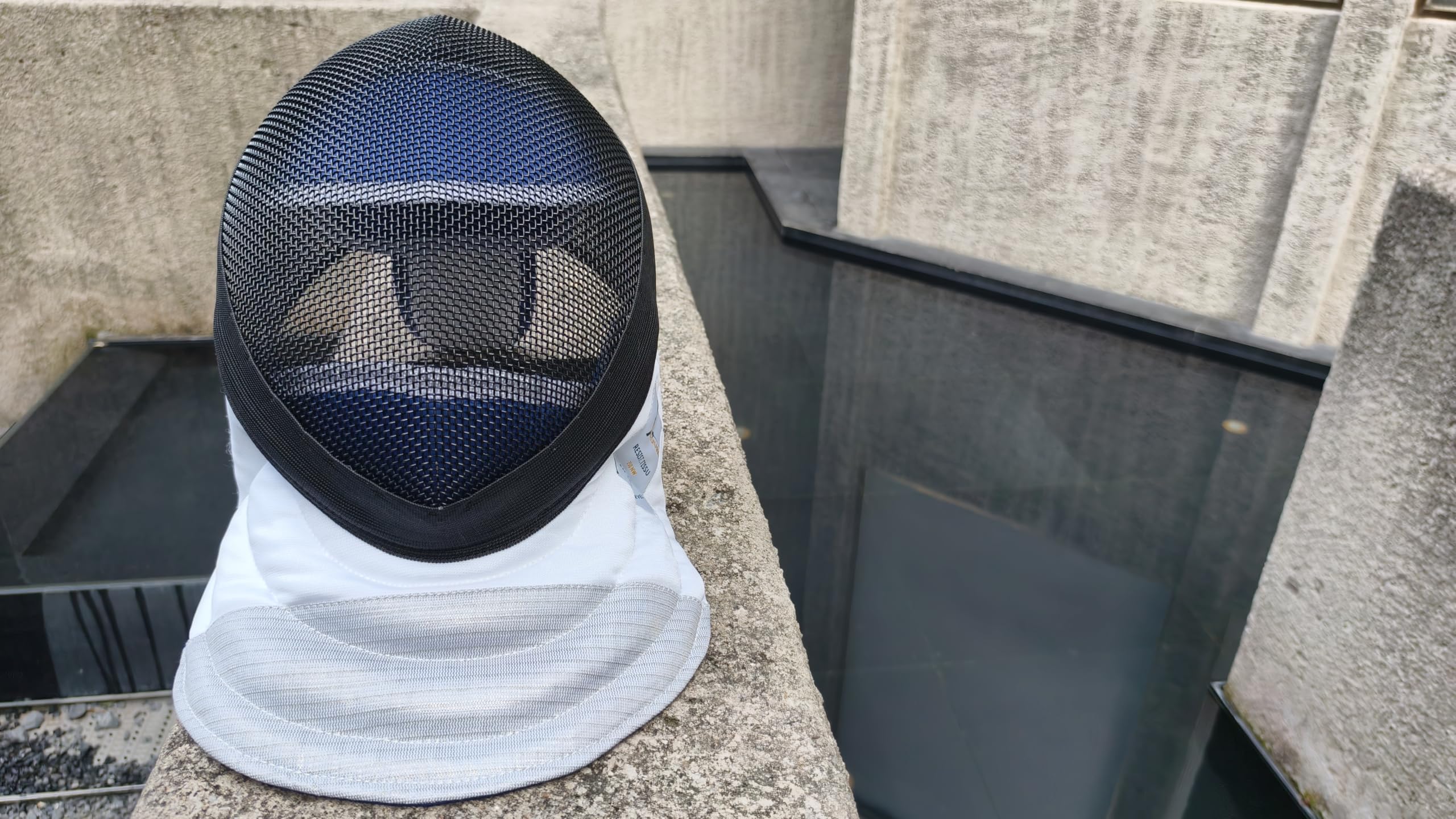LEONARK Maschera per stagnola Scherma CE 350N Certificato di qualità Nazionale Maschera - Attrezzatura Protettiva per Scherma