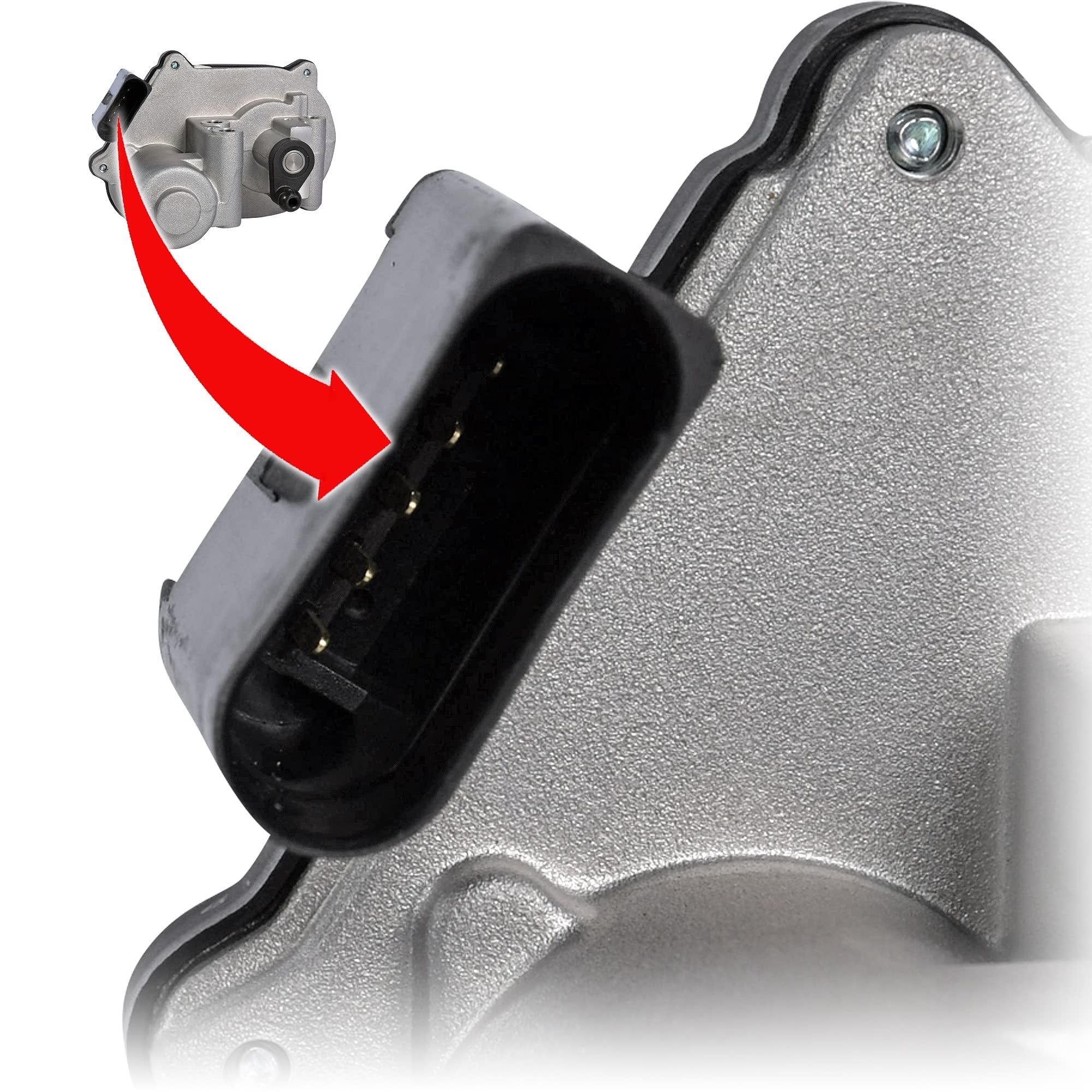 1x attuatore del collettore di aspirazione motore valvola a farfalla | Compatibile con: AUDI A4 Allroad B8, A4 B8, A4 B8 Avant, A5, A5 Cabriolet, A5 Sportback, A6 Allroad C6, A6 C6, A6 C6 Avant