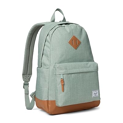 Herschel Supply Co. Heritagetm Backpack Backpack Bags Iceberg Green Crosshatch, Textile