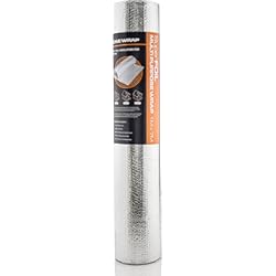Panel Alumisol SuperFOIL - Lámina aislante (1 m x 7 m) - 4 mm - Reflector de calor de doble capa para paredes, suelos, techos, caravanas y furgonetas, 1 rollo de lámina de aluminio acolchado, color plateado