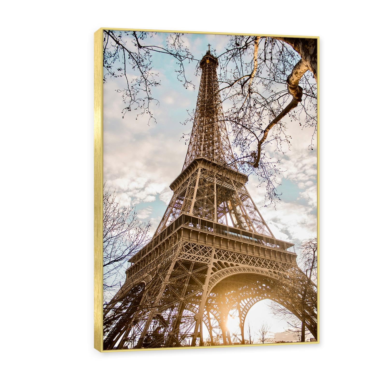 Amazon.com: Eiffel Tower Wall Art, Paris Pictures Wall Decor