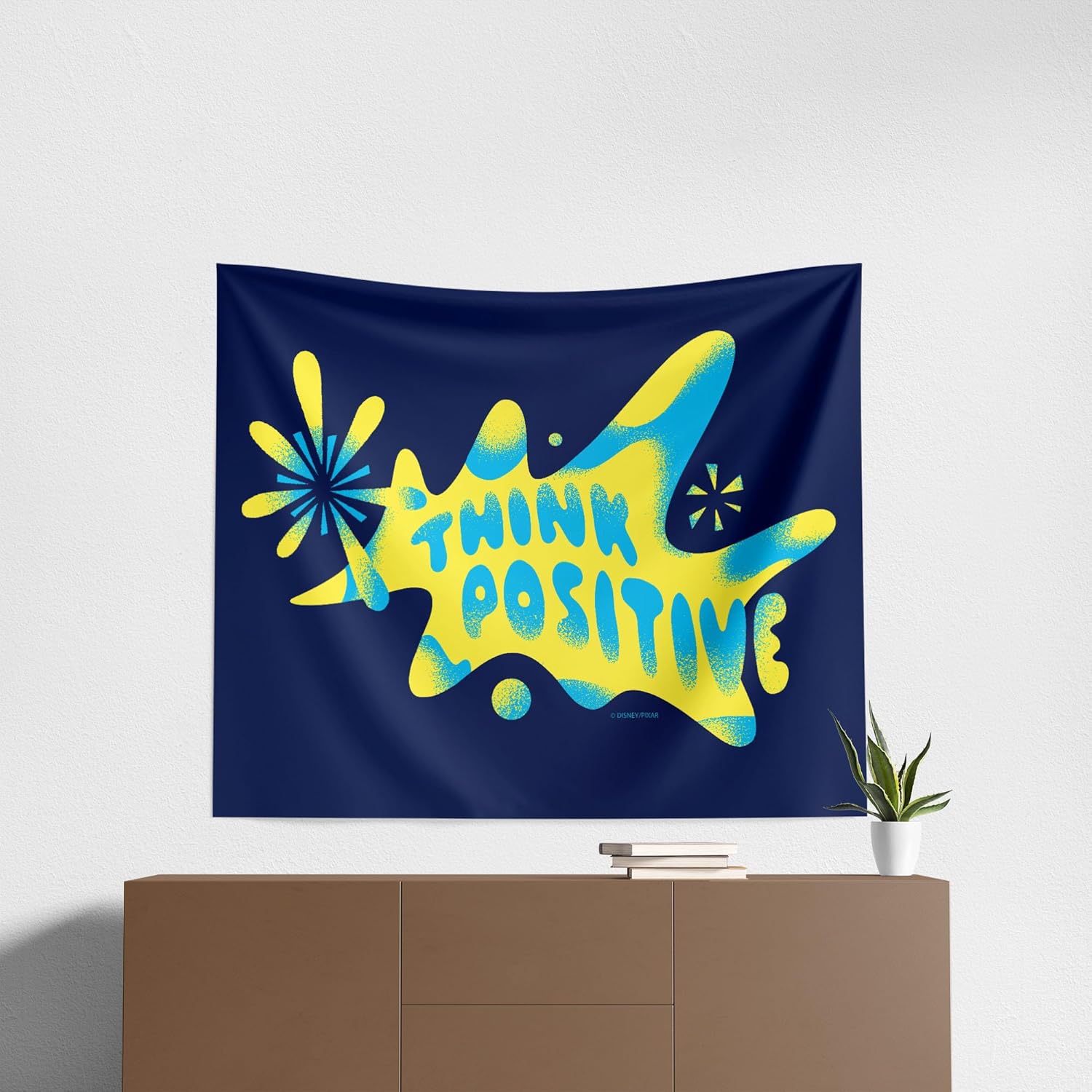 NORTHWEST Disney Inside Out 2, Think Positive, Wall Hanging, 34 x 40 Inches