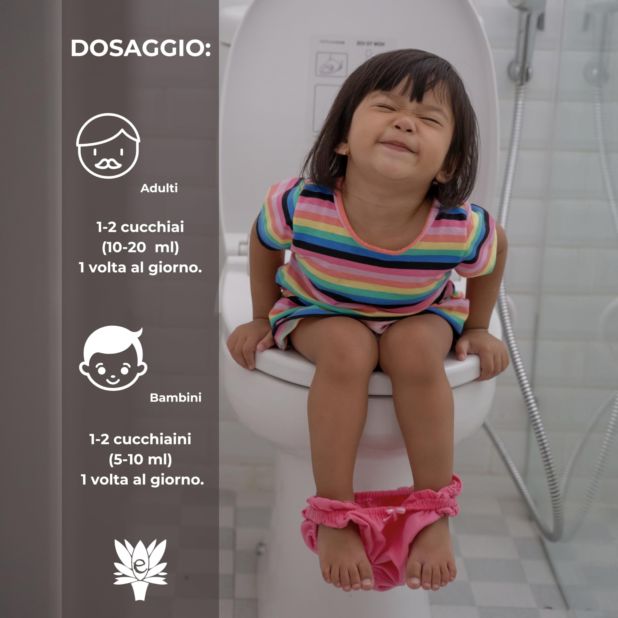 Dolce Transito Sciroppo Lassativo delicato per Stitichezza e Stipsi, Integratore per intestino pigro, Lassativo liquido Sgonfia e Depura l'intestino e favorisce la digestione 1 Flacone in vetro 200ml