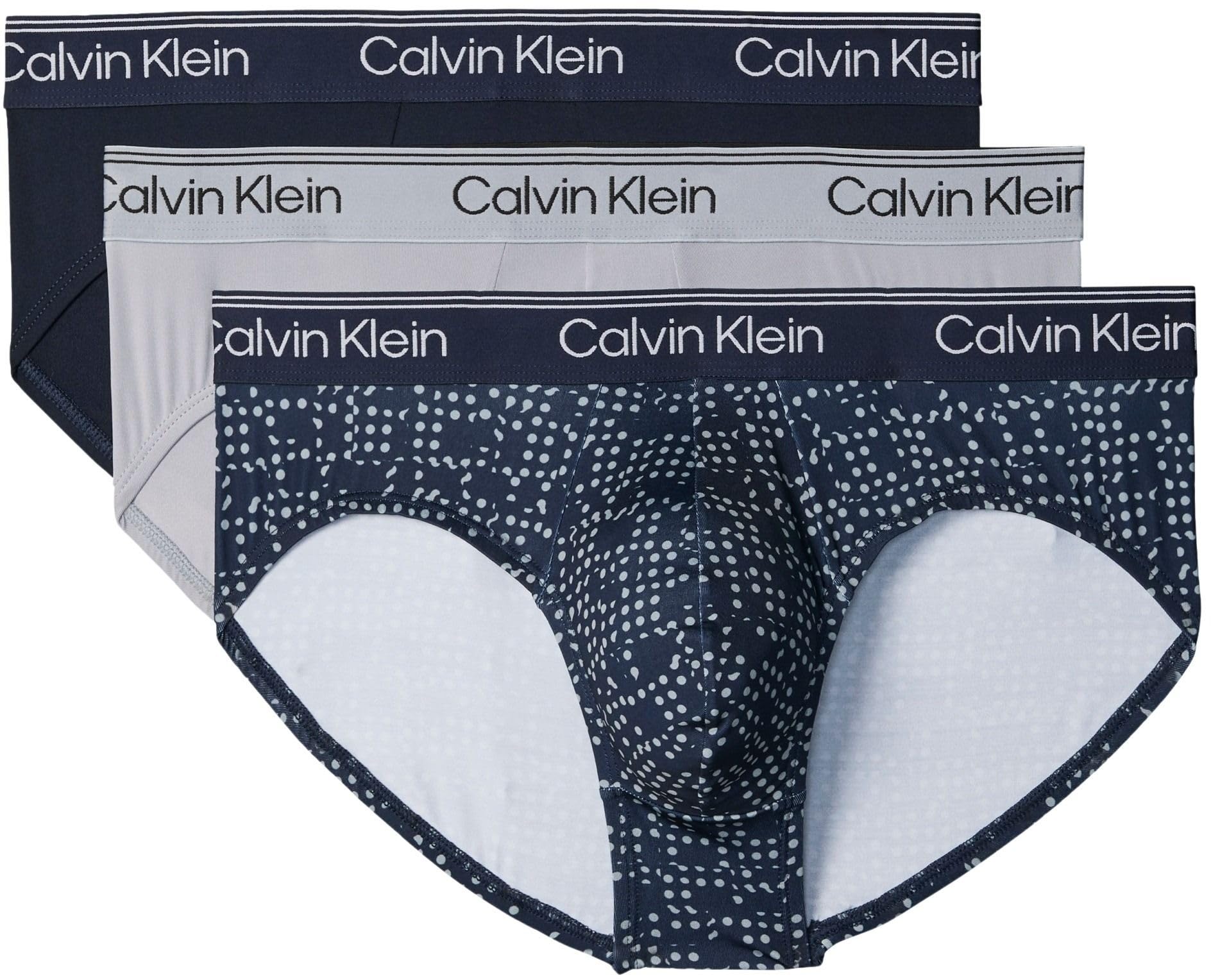 Calvin Klein Hip Brief 3pk Lv00nb4408 Ropa Interior Hombre