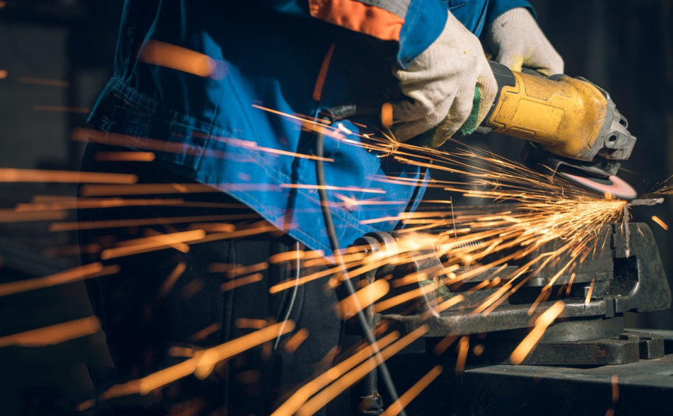 ROZZLOOM 40 Grit Zirconia Flap Discs 4 1/2, Flap Discs 4.5