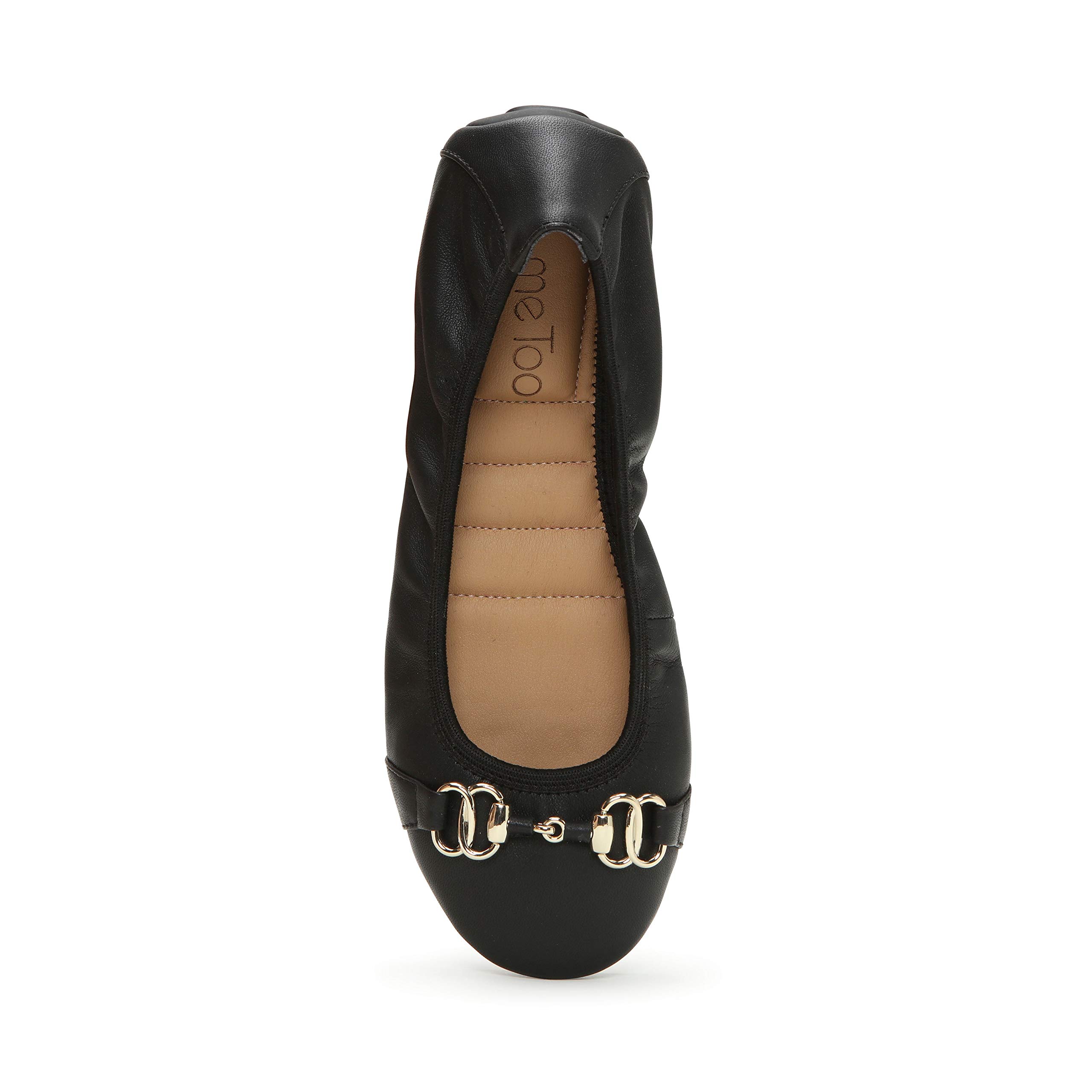 Ballet Flats Me Too Gold Flats ME TOO Womens Olympia Ballet Flat