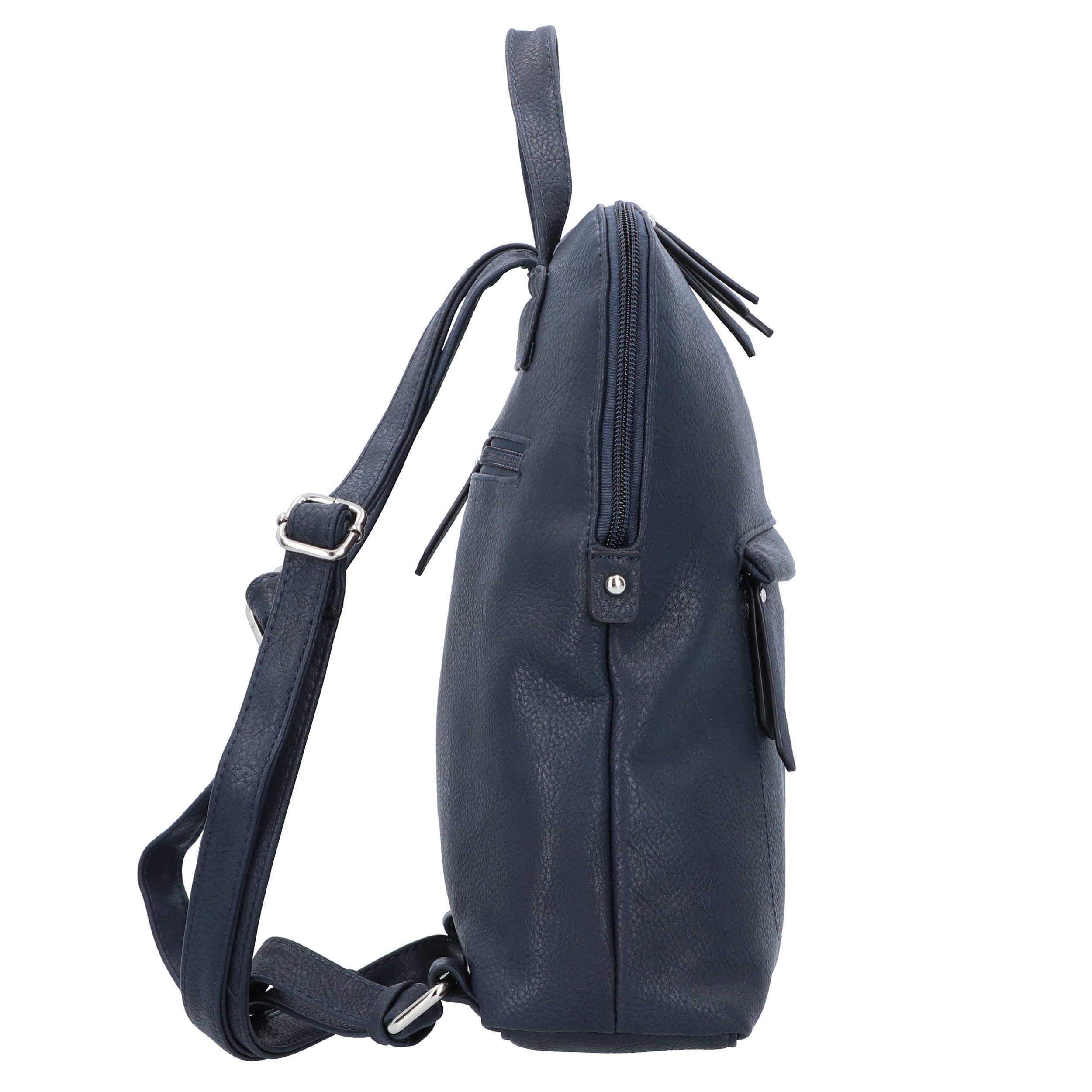 Gabor bags Mina Damen Rucksack Backpack, 8 L Blau