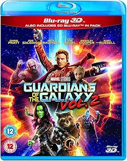 Guardians of the Galaxy Vol.2 3D BD [Blu-ray] [2017] [Region Free] [3D Blu-ray]
