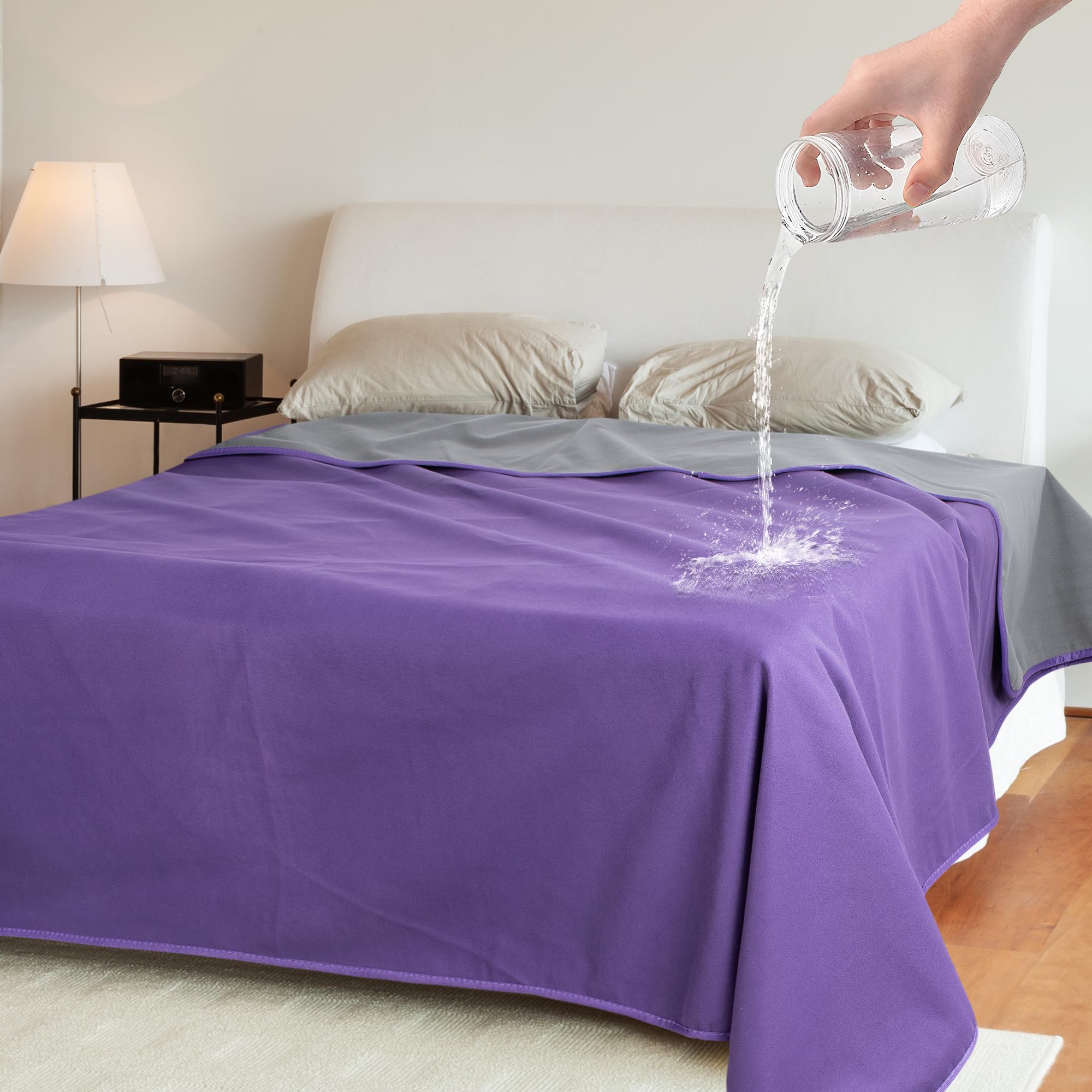 Catalonia Classy wasserdichte Decke, Wasserdicht Hundedecke Waschbar Sofaschutz Couch Überwurf, Wasserdicht Liebesdecke Kuscheldecke Schutzdecke Tagesdecke,203 x 152cm