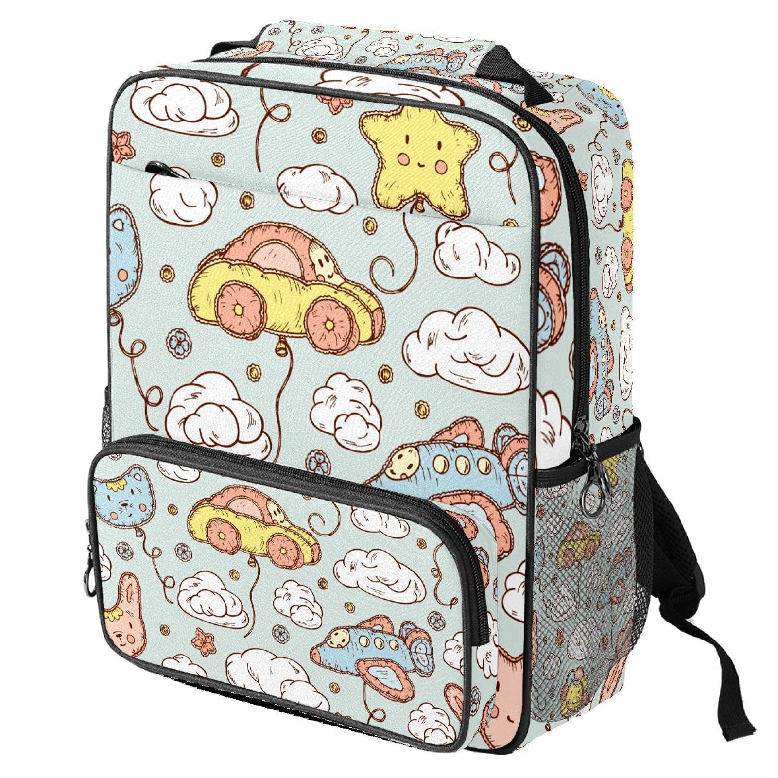 Sac à dos ordinateur portable protégeant vos affaires avec son design océan unique - 8
