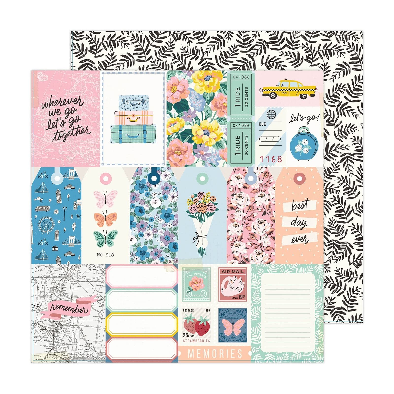 AMC MH Round Trip Paper 12x12 Explore