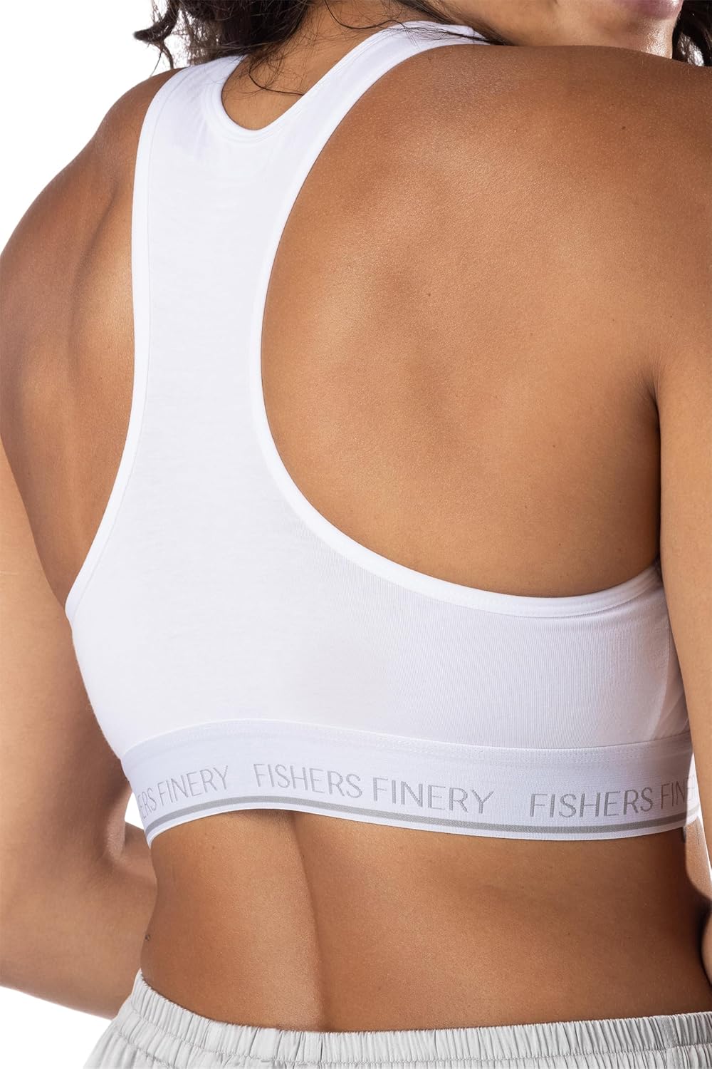 Fishers Finery Racerback Bralette - Everyday Comfort Wireless and Seamless Ultra Soft - Image 2