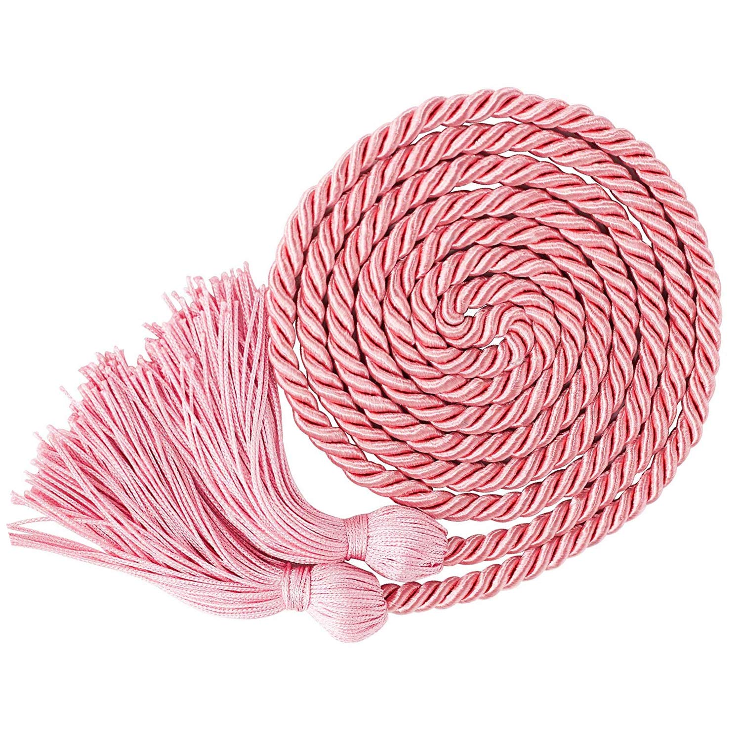 Haconba 25-Piece Graduation Honor Cord Set - Rayon Braided Cords With Tassels For Bachelor, Master, Doctor Gowns