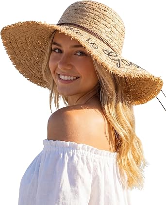 Sun Hats for Women Beach Hats for Women Packable Foldable Wide Brim Womens Sun Hat UPF 50+