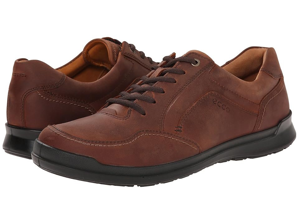

ECCO Howell Tie (Cognac) Men's Shoes