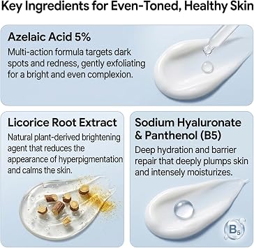 Maruderm Azelaik Asit%5 Cilt Bakım Kremi – Kızarıklık, Lekelenme ve Cilt Tonu Düzensizliğine Karşı, Meyan Kökü & Hyaluronik Asit ile, 200 ML
