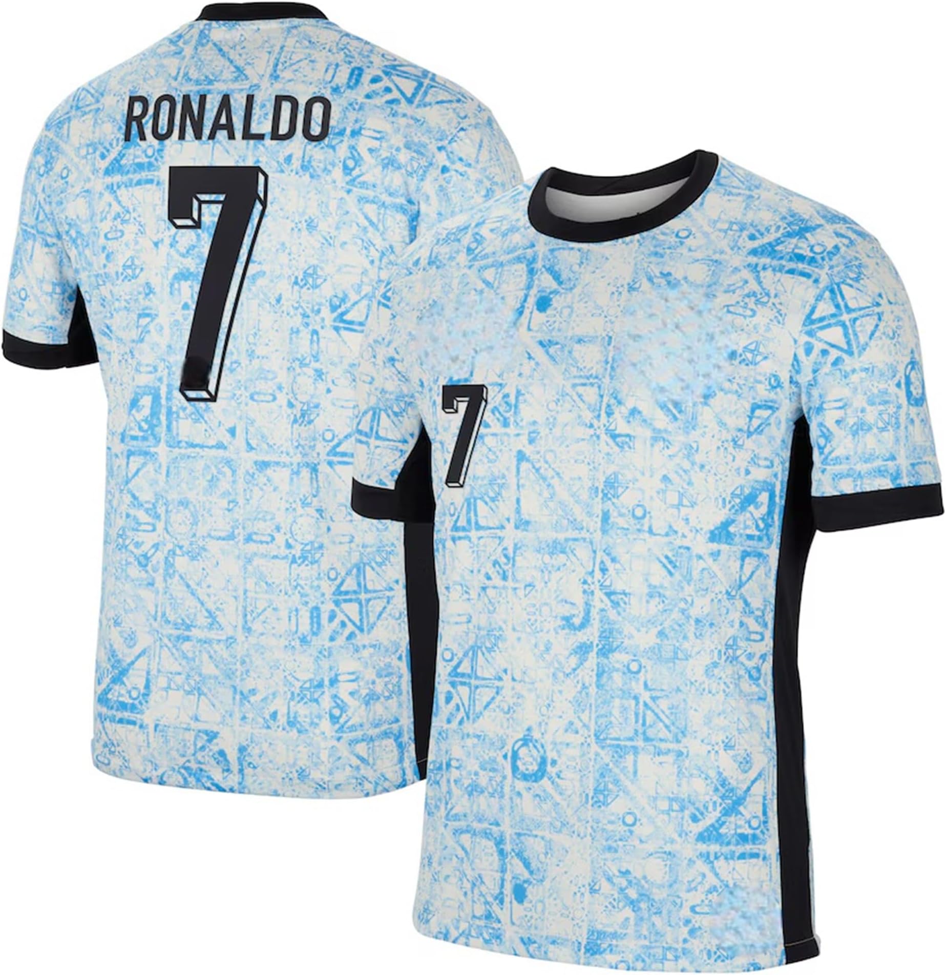 Sports Football Al Nasser New Jersey Ronaldoo 7 Tshirt 2026/2027 for Men & Boys