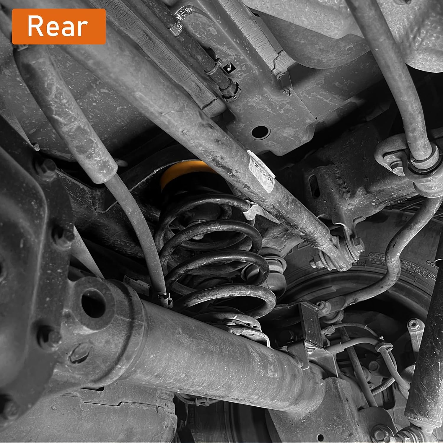 Hooke Road JL 3/4" Spacer Leveling Lift Kit Compatible with 2018-2026 Jeep Wrangler JL & Unlimited 2/4 Doors, Front & Rear Suspension Bump Stop Extensions Spacers - 4 PCS