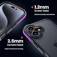 Vista 480 de Yriklso Strong Magnetic Case for iPhone 11 [Compatibilty with MagSafe] Protective Shockproof Cover Phone Case for iPhone 11 6.1" Frosted Purple