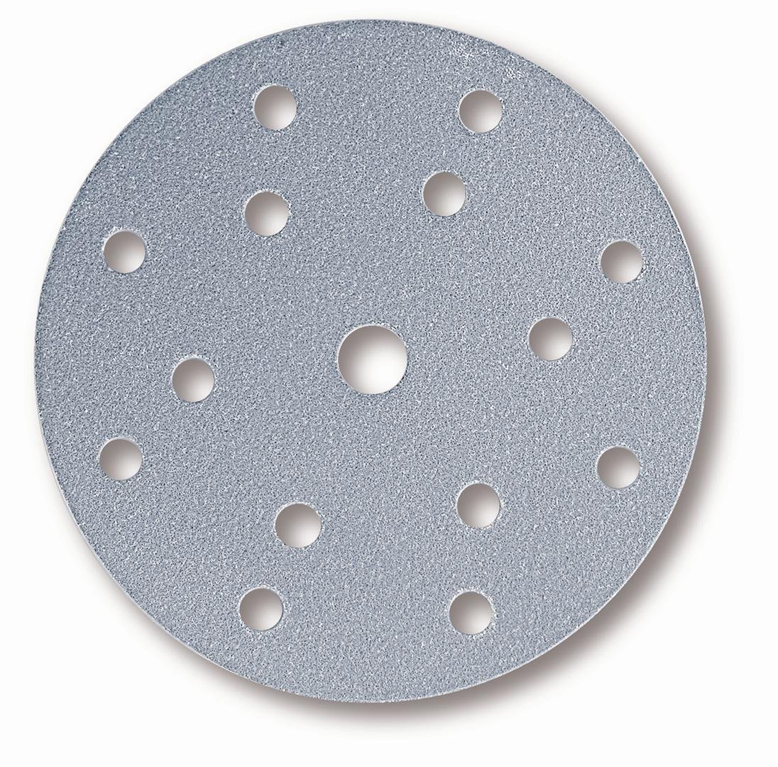 Mirka Q. Silver 15 X gelochte dischi Grip P800 Ø 150 mm (50 PZ.)