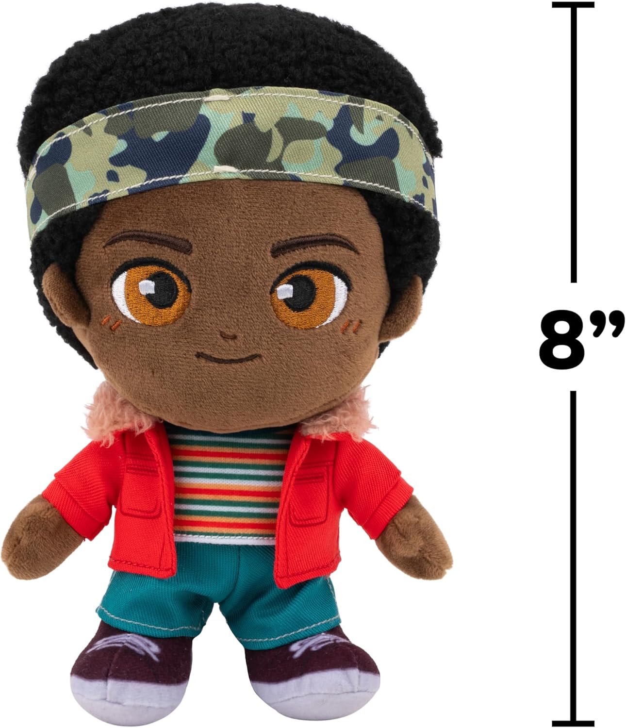 Stranger Things Lucas Sinclair Plush - 8-Inch Soft Plush with Special Embroidery